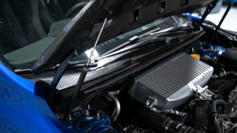 Carbon Fiber Hood Struts 22-Present Subaru WRX OLM Outside Line Motoring