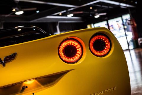 05-13 Corvette C6 Sequential Taillights Red Infinite Series OLM