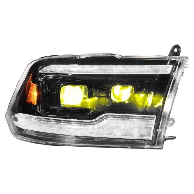 2009-2014 Dodge Ram Bi-Beam Headlights Infinite Series White DRL OLM