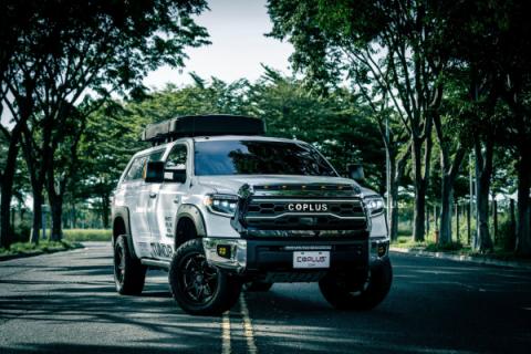 2014-2021 Toyota Tundra Bi-Beam Headlights Infinite Series White DRL OLM