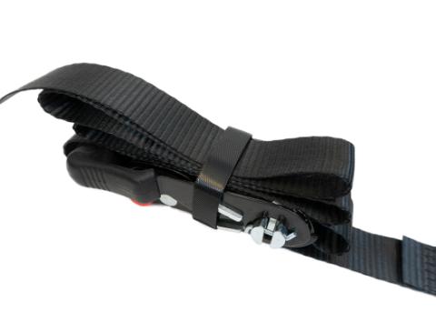 1.25 Inch x 12' Sliding Ratchet Tie Down 2 Pack Bullring