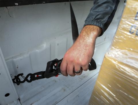 1.25 Inch x 12' Sliding Ratchet Tie Down 2 Pack Bullring