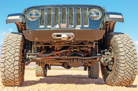 Currectlync Jeep JL/JT High Steer Kit For Stabilizer Shock And Non-Rubicon Axle. Incl. Knuckles Drag Link Tie Rod Trac Bar Reloc/Shock Mount Axle Shock Tie Rod Clamp RockJock 4x4