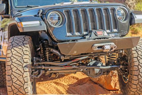 Currectlync Jeep JL/JT High Steer Kit For Stabilizer Shock And Non-Rubicon Axle. Incl. Knuckles Drag Link Tie Rod Trac Bar Reloc/Shock Mount Axle Shock Tie Rod Clamp RockJock 4x4