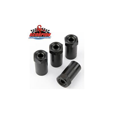 7/16 Rocker Arm Nut Polylock Race Series Set of 4 Scorpion Racing Products