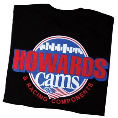 T-Shirt; Howards Cams SHIRTB-L