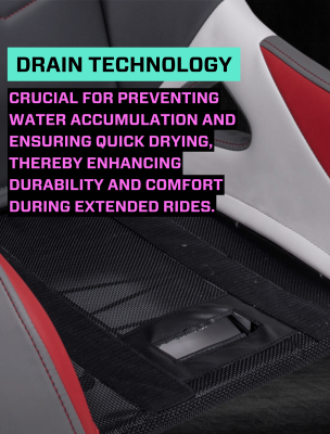 Shreddy Edition Podium Suspension Seat Cracked Black PRP Seats