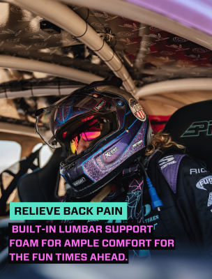 Shreddy Edition Podium Suspension Seat Cracked Black PRP Seats