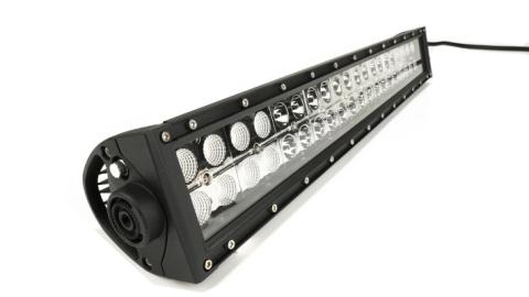 20 Inch LED Light Bar Dbl Row Combo Amber/White Flood/Beam 72W Dt Harness 79900, 79904 7,200 Lumens Top Gun Customz