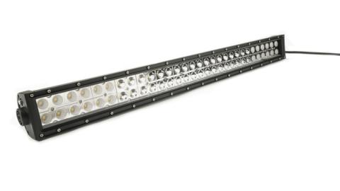 30 Inch LED Light Bar Dbl Row Combo Amber/White Flood/Beam 72W Dt Harness 79900, 79904 10,800 Lumens Top Gun Customz