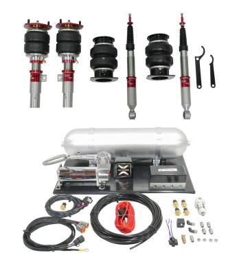 AirPlus Air Struts w/ VERA AccuAir ePlus Connect Pressure For 17-21 Honda Civic Hatchback TruHart