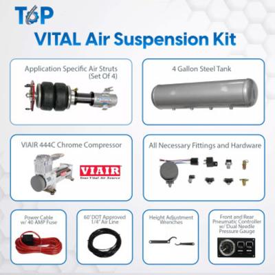 TOPair Air Struts w/ VITAL Management 00-06 S-Class RWD Touring Tech