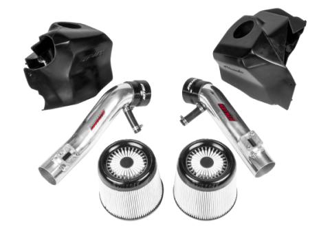 370Z Dual Long Tube Air Intake Kit Gen 2 Z34 Dry Filter For 09-20 Nissan 370Z Stillen