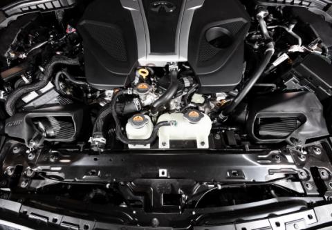 Infiniti Q50/Q60 3.0t Hi-Flow Air Intake Dry Filter For 16-21 Infiniti Q50/Q60 3.0t Stillen