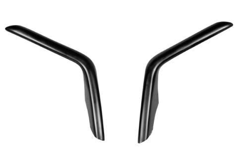 Infiniti Q60 Front Splitter & Winglets Unfinished For 17-21 Infiniti Q60 Stillen