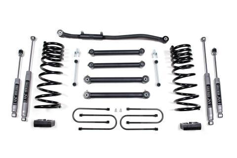 3 Inch Lift Kit Dodge Ram 2500 03-13 & 3500 03-12 4WD Gas 3.5 Inch Axle Fox 2.0 Performance Shocks