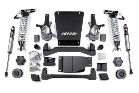4 Inch Lift Kit FOX 2.5 Coil-Over Avalanche Suburban Tahoe or Yukon 1500 07-14 4WD 3 Inch Lift Coil Spacer Fox 2.5 Performance Shocks