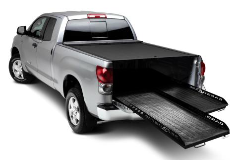 Dual Slide Cargo Slide 1200 Lb Capacity 04-19 Nissan Frontier Crew Cab 4 Door/00-20 Toyota Tacoma Access Cab and Double Cab Cargo Ease