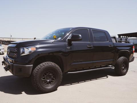 14-21 Tundra Trail Edition Rock Sliders Kick Out Raw Cali Raised LED
