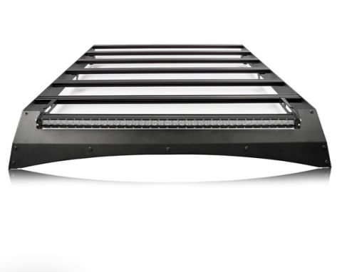 2014-2021 Tundra Crew Max Economy Roof Rack - Rack and 42 in Single Row LED No Switch Cali Raised LED