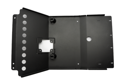 2005-2022 Toyota Tacoma Front Skid Plate Aluminum Raw Cali Raised LED