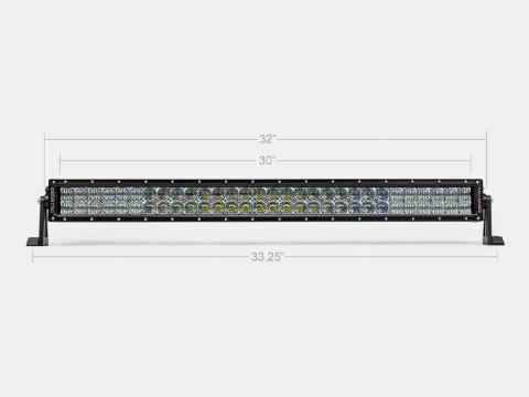 Second 32 Inch Light Bar with Relocation Mounts For 2016-2023 Tacoma Stealth Bumper/Spot Cali Raised LED
