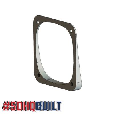 Squadron Flush Light Angled Adapters SDHQ Offroad