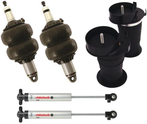 Air Suspension System For 1965-1970 Riviera Invicta Front HQ Shockwaves Rear Coolride And Rear HQ Shocks Ridetech