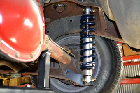 Rear HQ Coil-Overs For 1978-1988 Monte Carlo Cutlass For Use W/ Stock 10/12 Bolt Housing Pair Of Rebound Adjustable Shocks Springs Spring Mounts Brackets And Delrin Spring Washers Ridetech