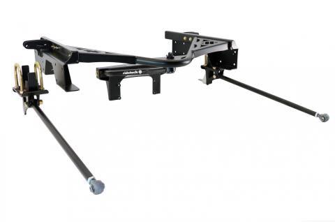 Bolt-On Wishbone For 1990-1993 C1500 454 Ss W/ 14 Bolt Reared R-Joints Lower Bars Wishbone Mounting Brackets Cross Members C-Notches And Hardware Coated Black For Use W/ Shockwaves Or Coil-Overs Sold Separately Ridetech