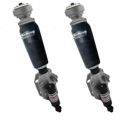 Front TQ Shockwaves For 2010-2015 Camaro Pair Of Triple Adjustable Shock waves W/ 1/4 Inch Airline Fittings Ridetech