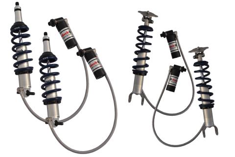 TQ Coil-Over System For 1997-2013 Corvette Front And Rear Triple Adjustable Coil-Overs W/ Springs And Mounting Brackets Ridetech
