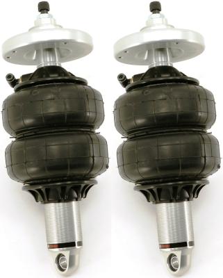 Front HQ Shockwaves For 1964-1966 Mustang For Use W/ Ridetech Upper Arms Pair Of Rebound Adjustable Shock waves W/ 1/4 Inch Airline Fittings And Billet Adapter Ridetech