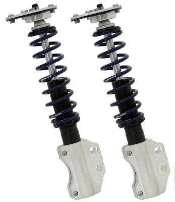 Front HQ Coil-Overs For 1990-1993 Mustang For Use W/ Stock Spindle Pair Of Rebound Adjustable Shock s Springs Spring Mounts Delrin Spring Washers And Caster/Camber Plates Ridetech