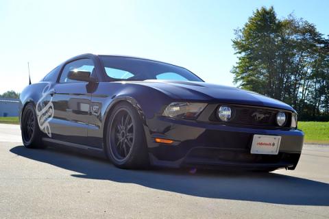 Rear TQ Shockwaves For 2005-2014 Mustang Pair Of Triple Adjustable Shock waves W/ 1/4 Inch Airline Fittings Ridetech