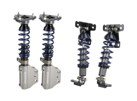 HQ Coil-Over System For 2015-2024 Mustang Front And Rear HQ Series Coil-Overs Caster/Camber Plates Mounting Brackets And Hardware Ridetech
