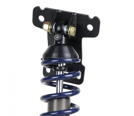 Rear HQ Coil-Overs For 2015-2024 Mustang Pair Of Rebound Adjustable Shocks Springs Spring Mounts And Delrin Spring Washers Ridetech