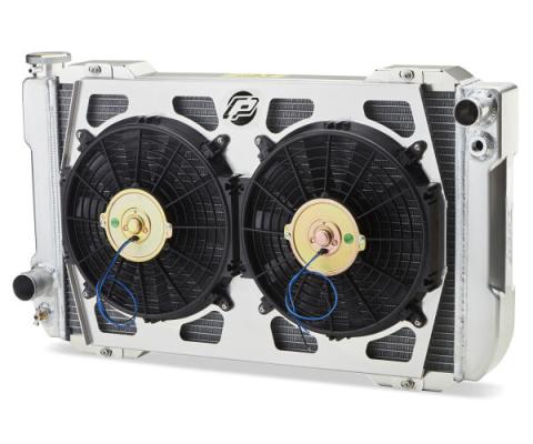 123 Series Radiator System Universal Ford 26 Inch Core Bracket w/ Fans Manual Transmission Proform