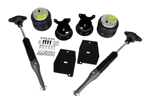 Rear Coolride Kit For 2005-2023 Charger Challenger Magnum And 300C Air Springs Brackets HQ Shocks And Hardware Ridetech
