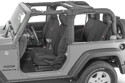 Wrangler JK Seat Cover for 13-18 Jeep JK Black Neoprene Pair Diver Down