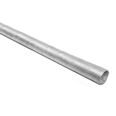 Heat Sleeve 1 Inch x 10 Foot Wire/Hose Insulation Up To 750 Degree Silver Thermo Flex Thermo Tec