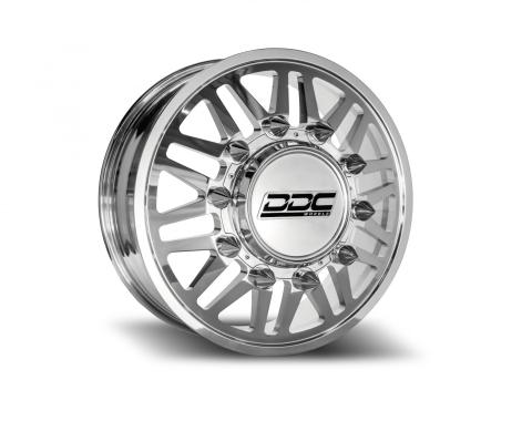 Dually Wheels Aftermath Polished 20X8.25 10X225 Super Duty/RAM Dually Wheel Kit F-450 05-10 F-450 15-25 Ram 4500 08-25 DDC Wheels
