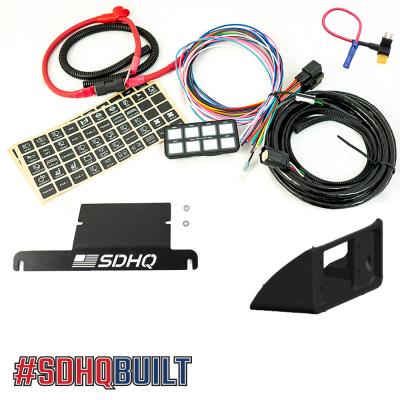 Jeep Switch Pros Keypad Mount For 18-Up Wrangler JL/Gladiator  SDHQ Offroad