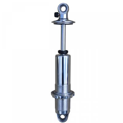 Polished HQ Coil-Over Shock W/ 2.9 Inch Stroke And 1.7 Inch Eye Mount Universal 1 Rebound Adjustable Shock Spring Mounts Delrin Spring Washers And Bearing Spacers 1/2 Inch And 5/8 Inch 8.75 Inch X 11.6 Inch W/ A 10.25 -10.5 Inch Ride Height Ridetech