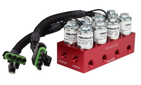 Ridepro 4-Way Valve W/ 1/4 Inch NPT Ports Ridetech