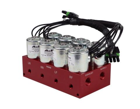 Bigred 4-Way Valve W/ 3/8 Inch NPT Ports Mounting Brackets Fittings Sold Separately Ridetech
