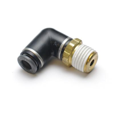 Airline Fitting Swivel Elbow 1/4 Inch NPT To 3/8 Inch Airline Ridetech