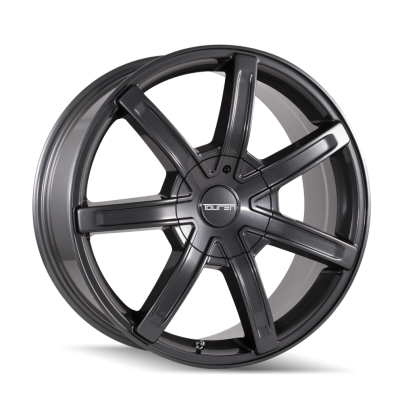 Touren Wheels TR65 3265 Matte Gunmetal 17X7.5 5-108/5-114.3 40MM 72.62MM