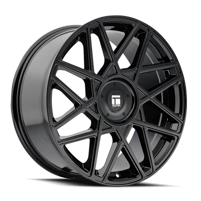 Touren Wheels TR66 3266 Gloss Black 17X8 5-108/5-114.3 35MM 72.62MM