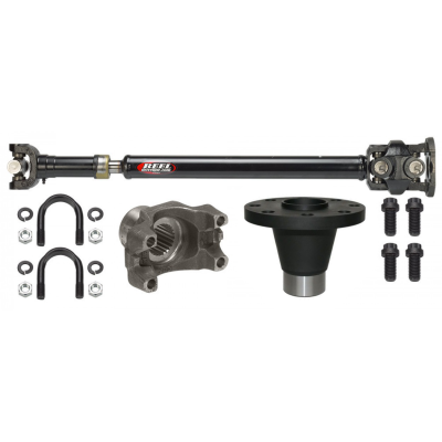 Jeep JL Front Driveshaft 2018-Up Jeep Wrangler JL Rubicon 1350 Heavy Duty Front Driveshaft with Double Cardan Joint 2 or 4 Door Manual Transmission Reel Driveline